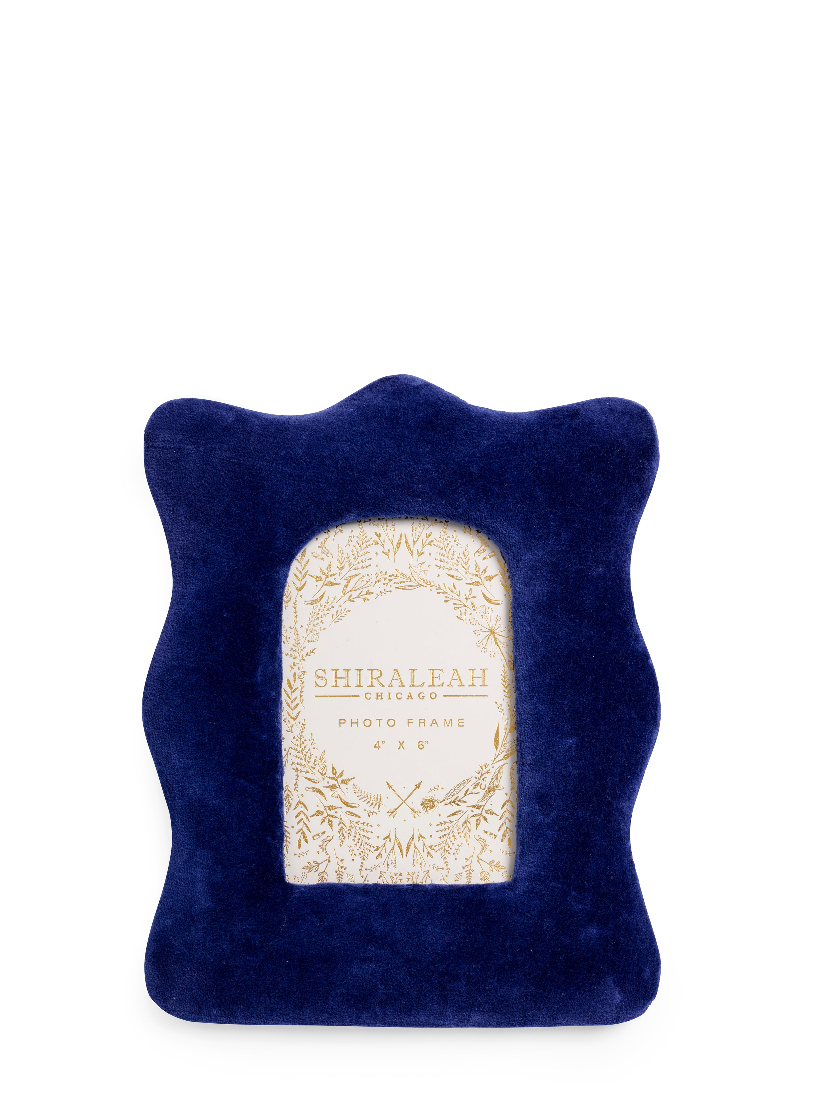 Shiraleah Elle 4" X 6" Picture Frame NAVY