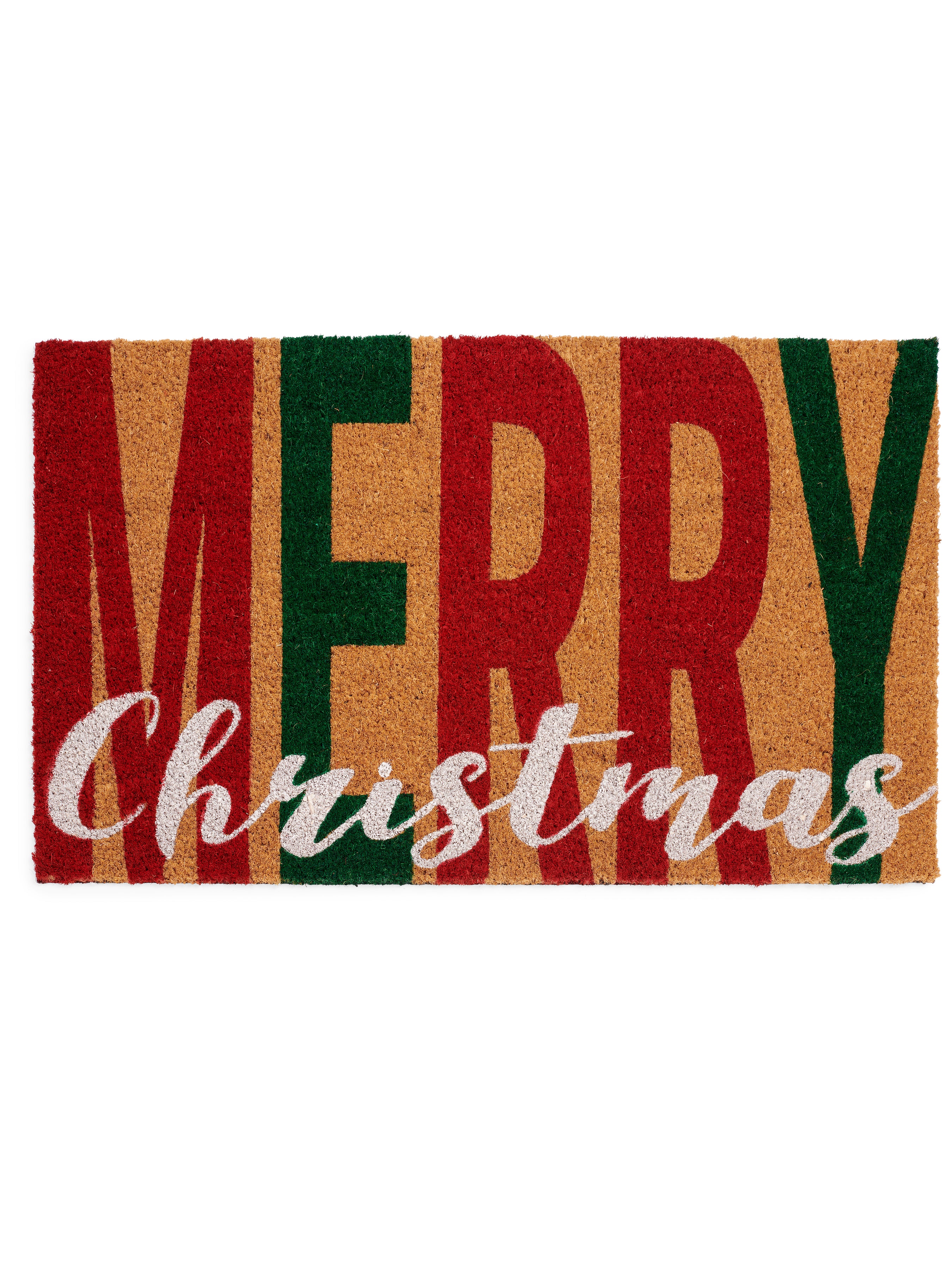 Shiraleah "Merry Christmas" Doormat, Multi