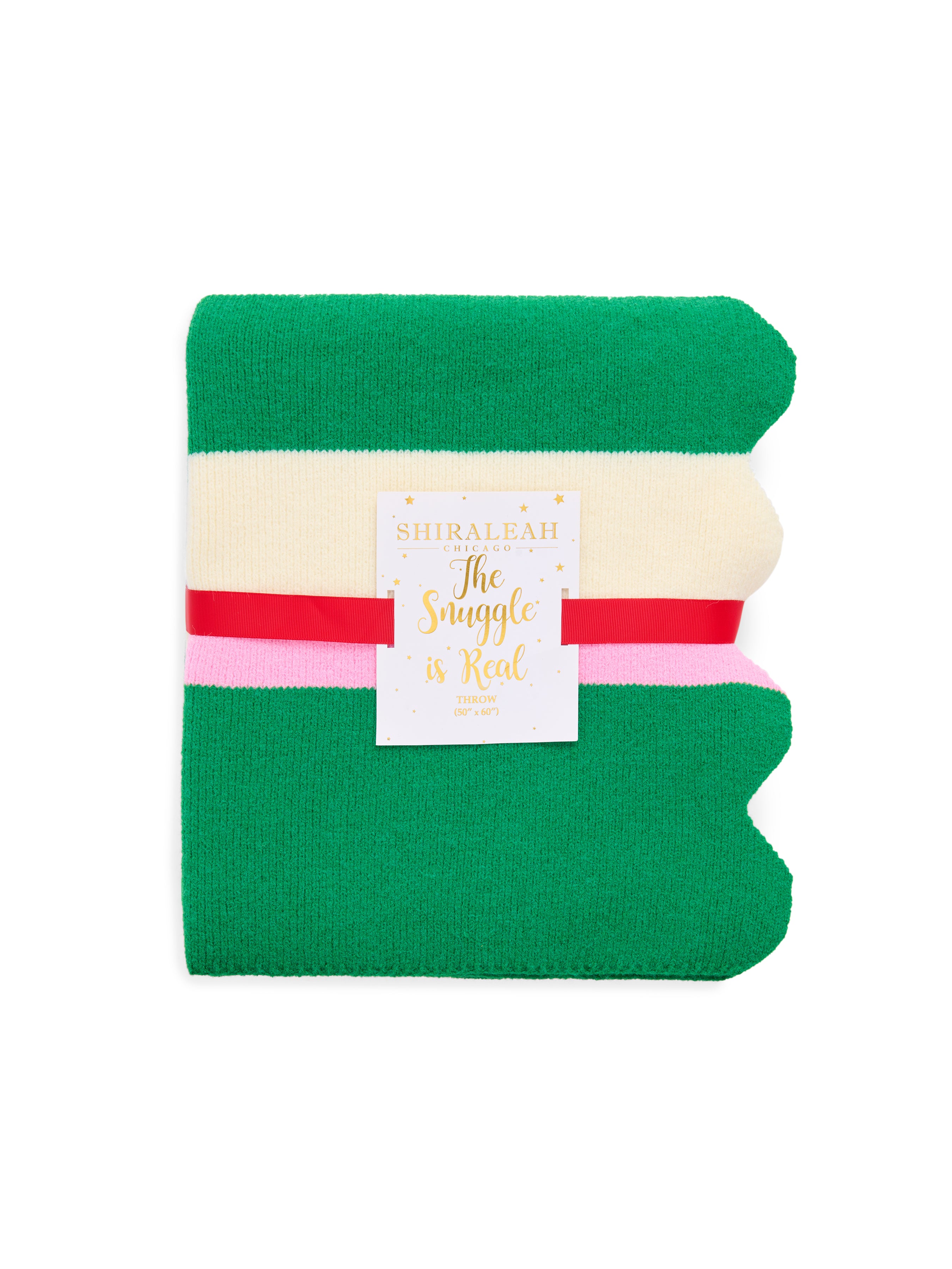 Shiraleah Scala Throw GREEN / OS
