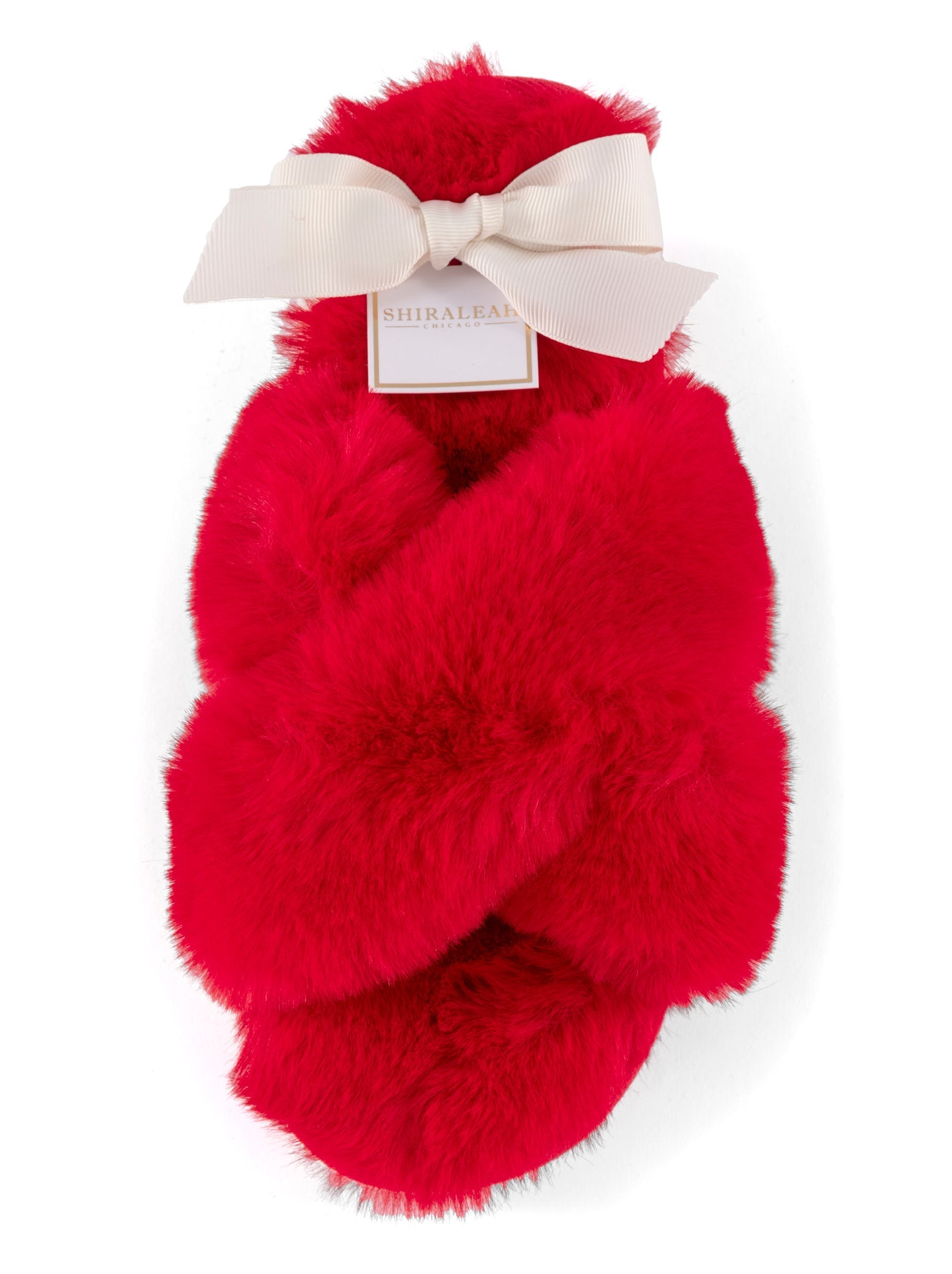 Shiraleah Assorted Set Of 2 Sizes Christina Slippers, Red