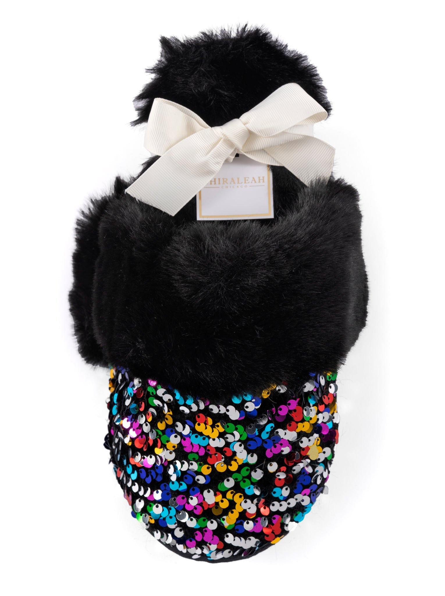 Shiraleah Assorted Set Of 2 Sizes Fiesta Slippers, Black