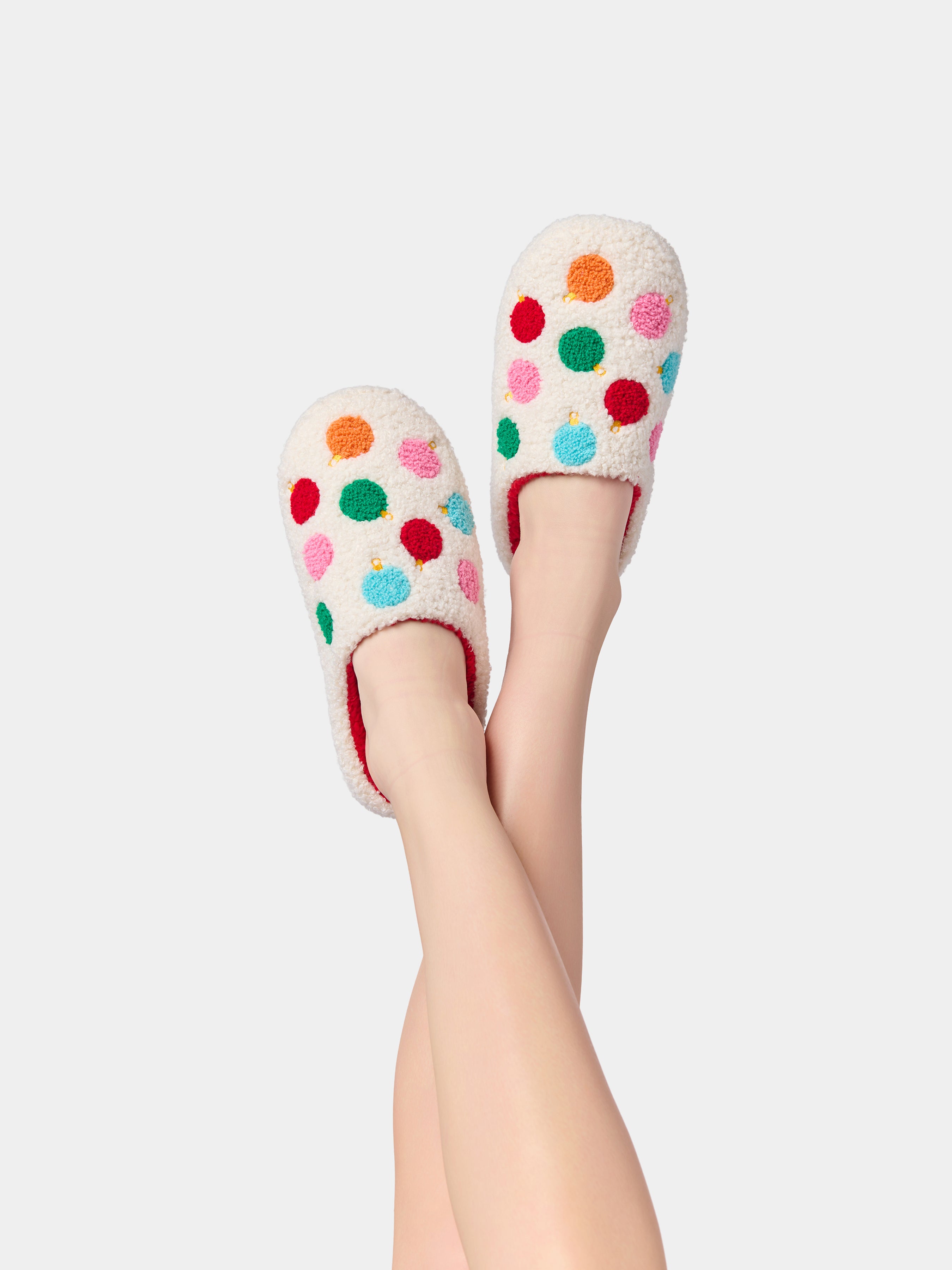 Shiraleah Ornament Slippers, Ivory IVORY / S/M