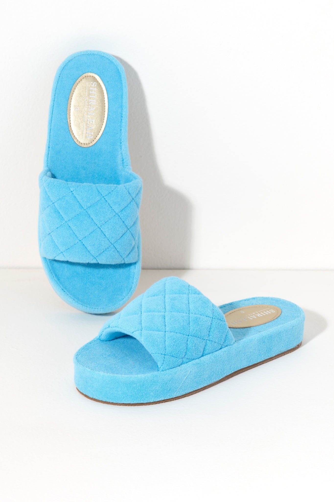 Shiraleah Assorted Set of 6 Sol Pool Slides, Turquoise
