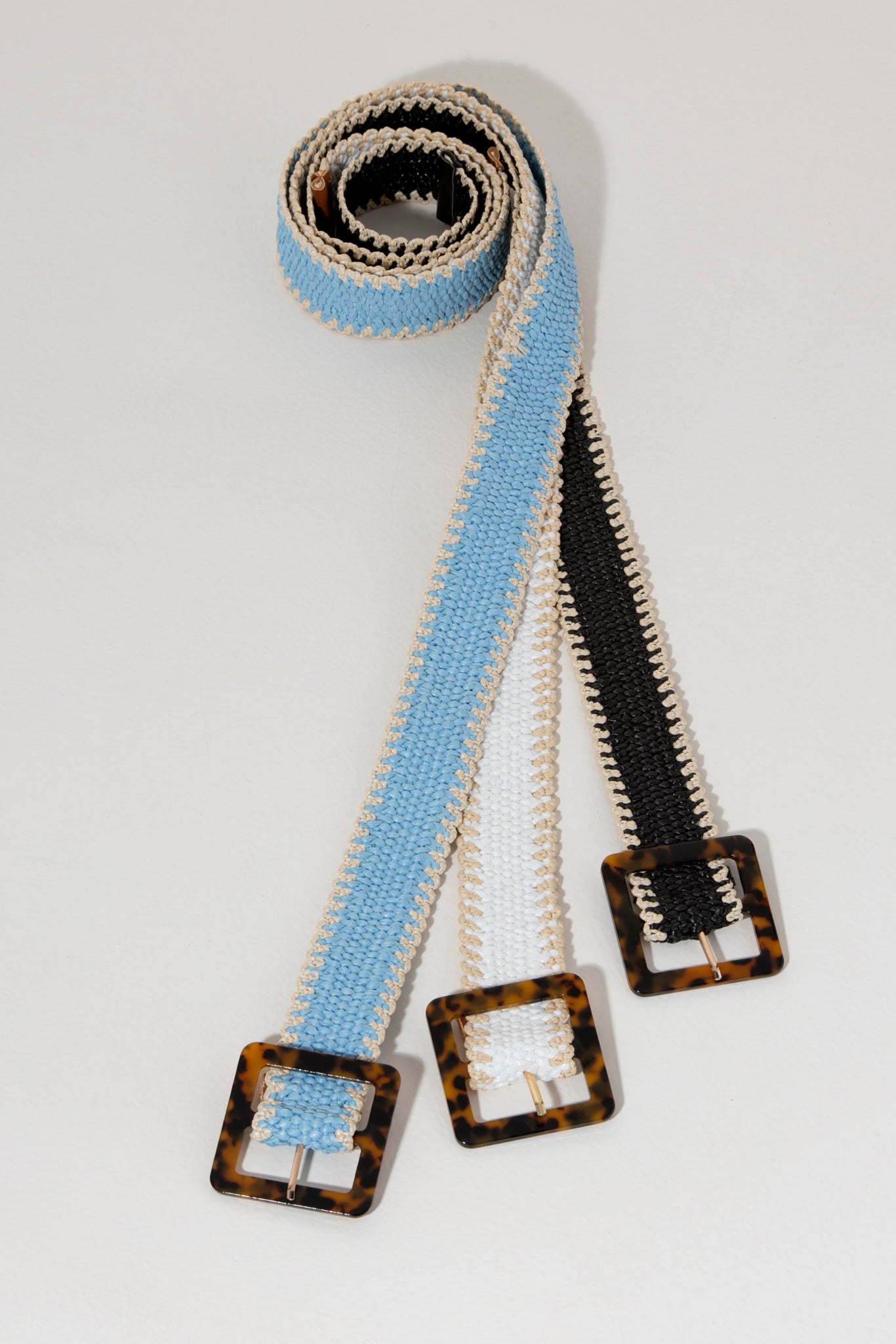 Shiraleah Assorted Set of 2 Yara Belts, Sky