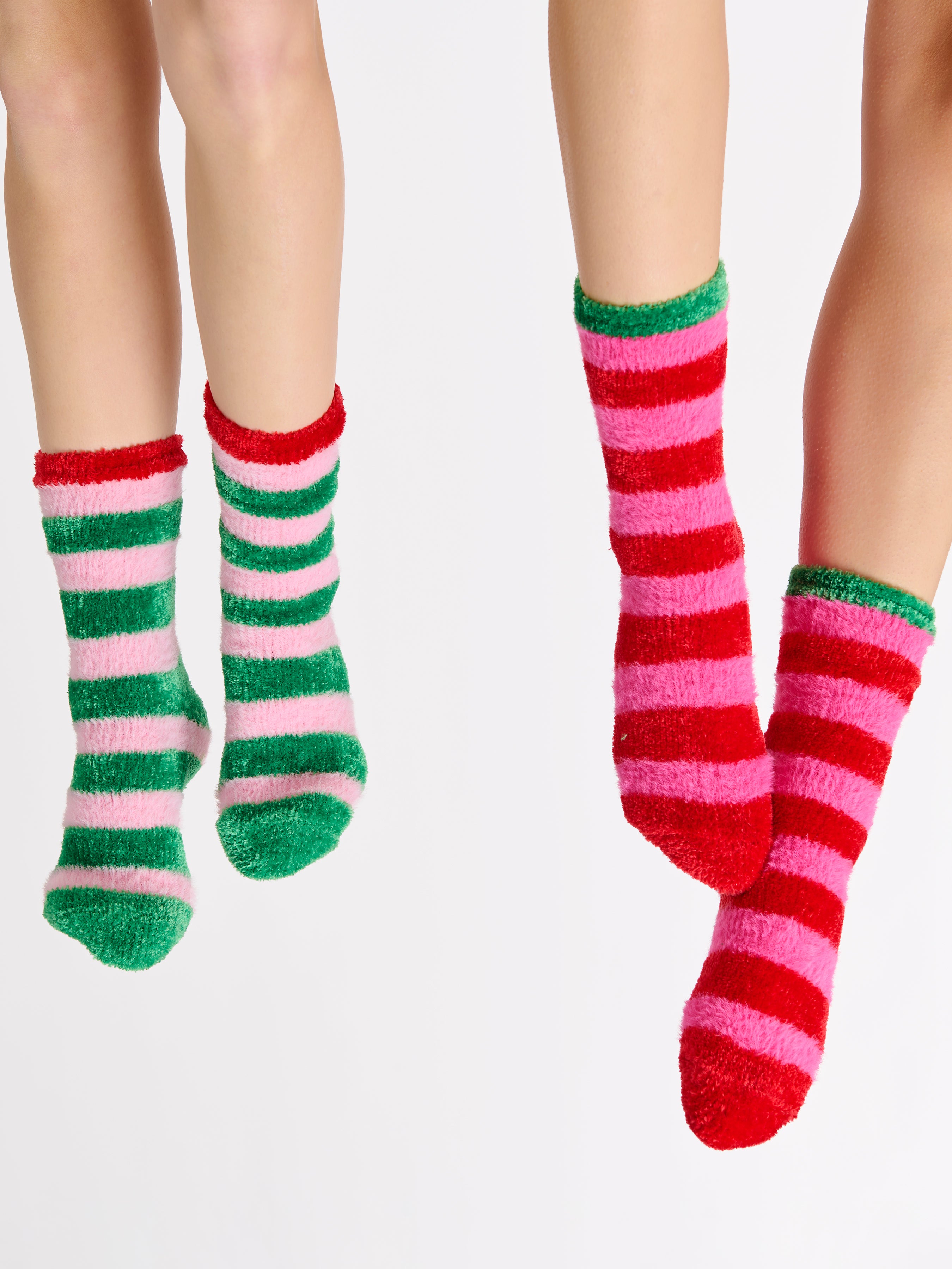 Shiraleah Jolly Socks RED