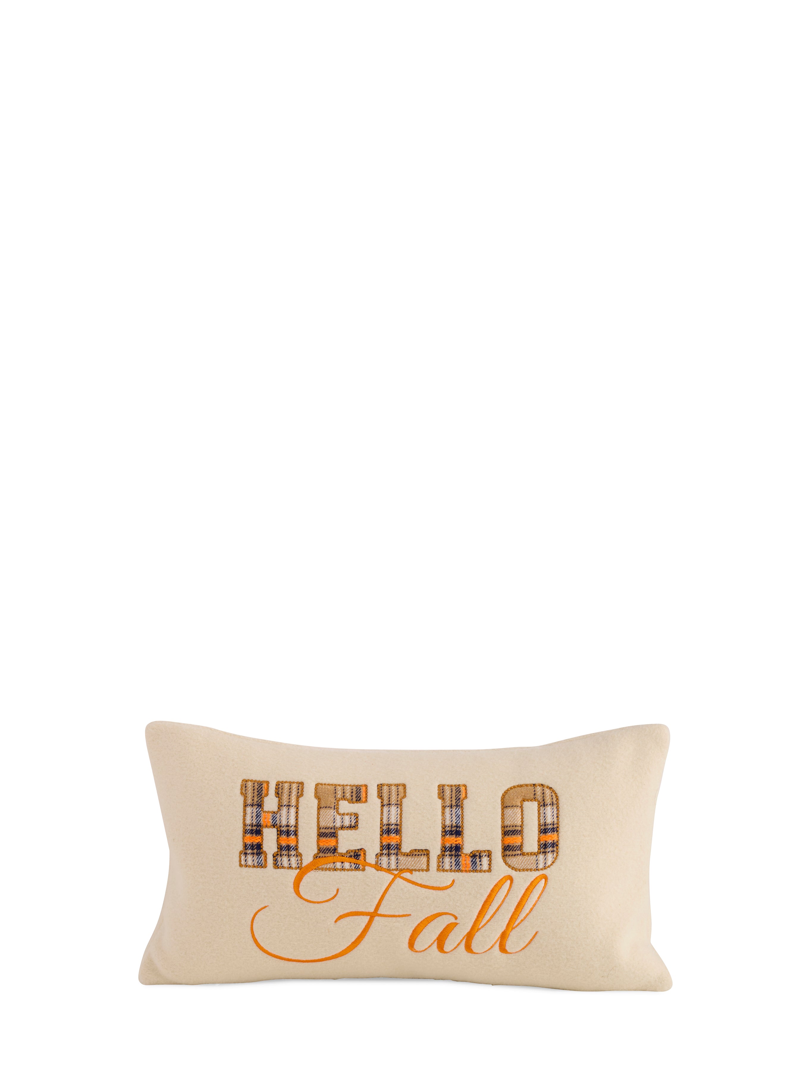 Shiraleah "Hello Fall" Pillow, Ivory