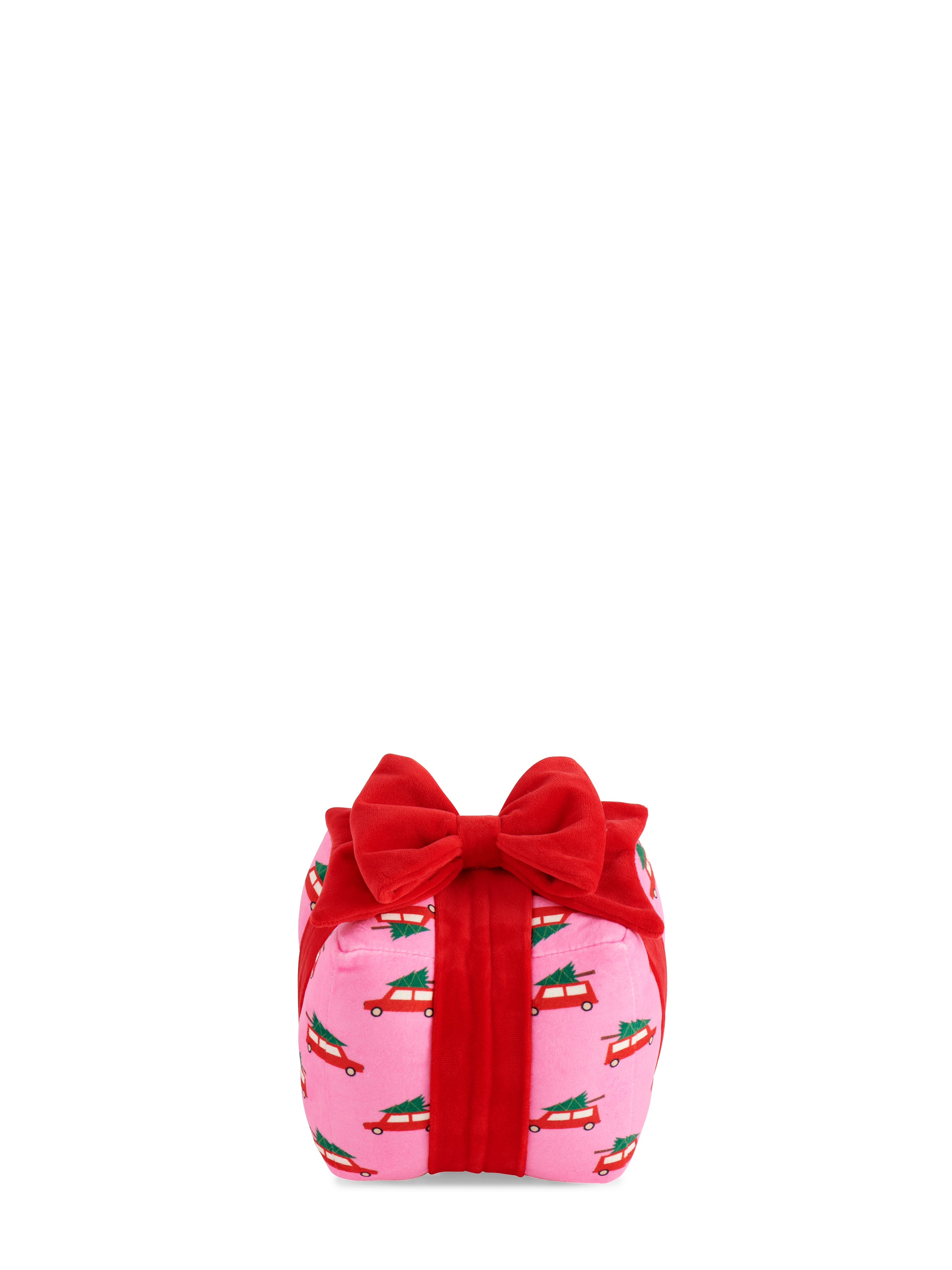 Shiraleah Retro Car Gift Box Small Pillow, Pink