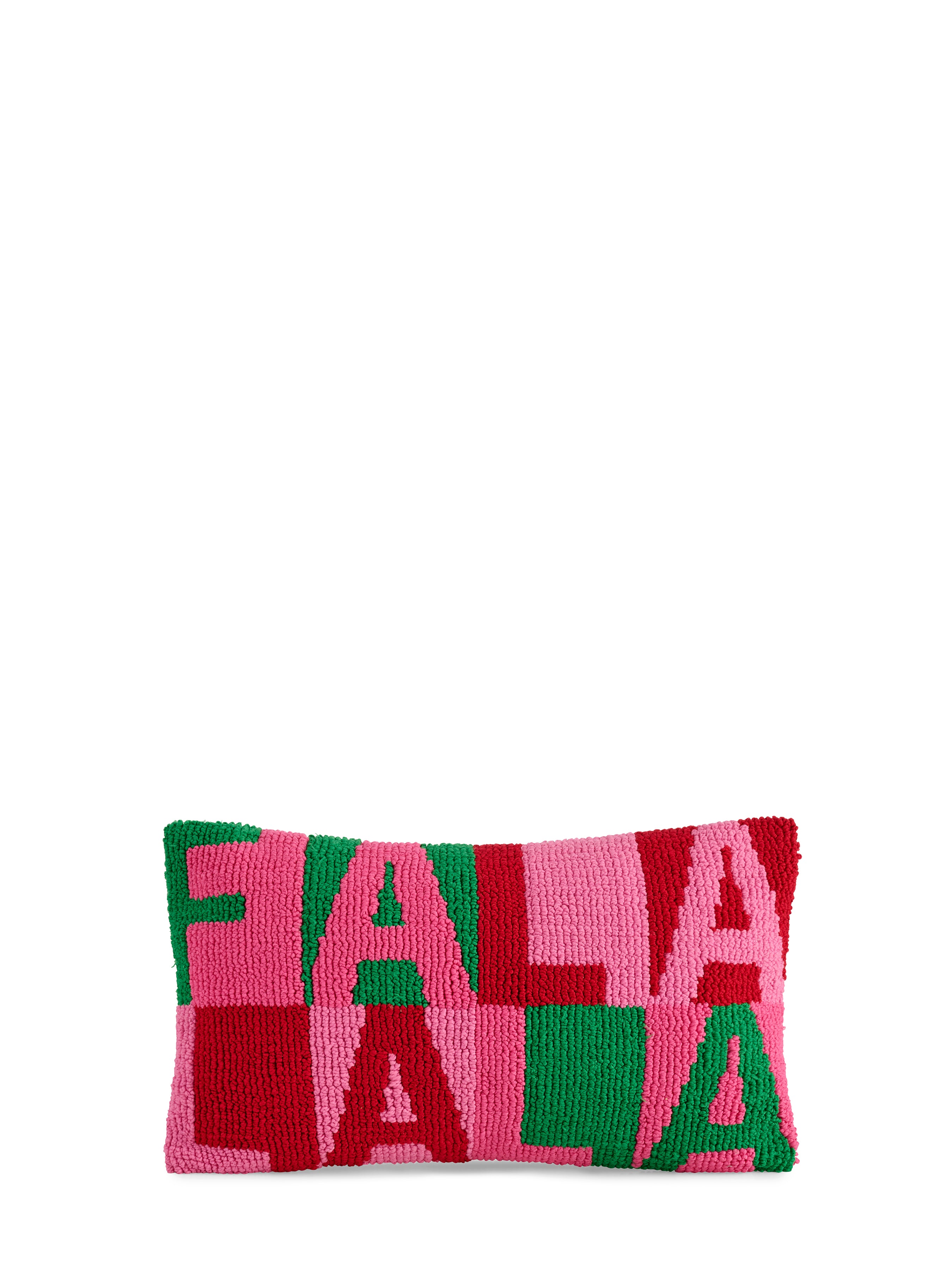 Shiraleah "Fa La La" Tufted Pillow, Multi